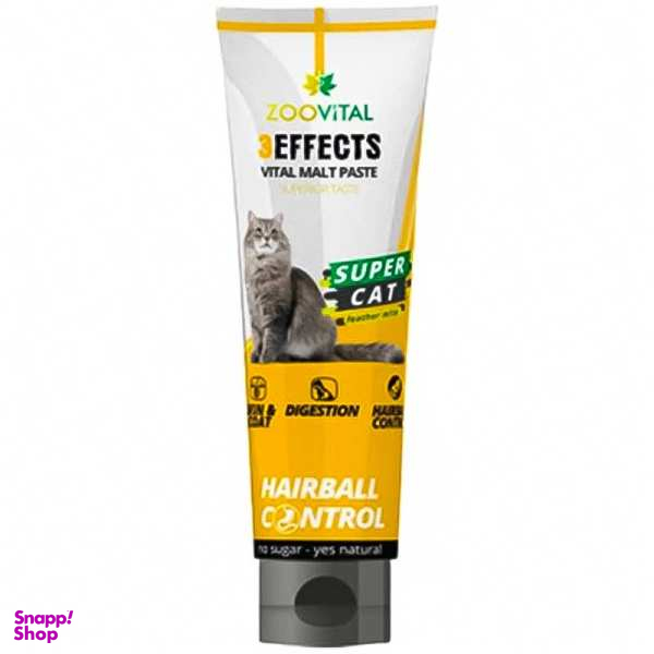 خمیر مالت گربه زویتال مدل 3effects وزن 100 گرم