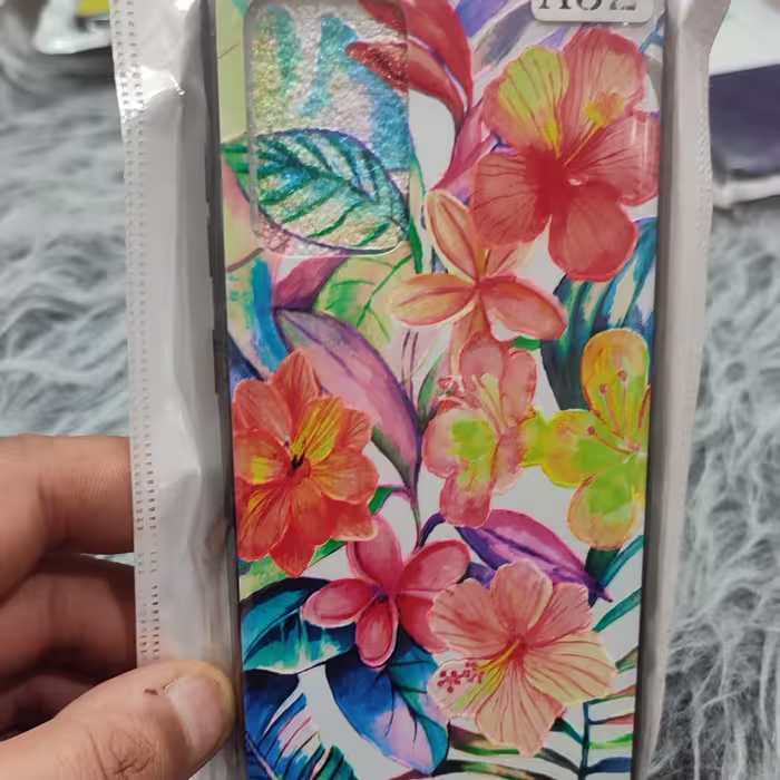 قاب طرحدار گل SAMSUNG A52 A52S
