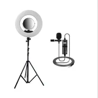 رینگ لایت SY-3161 II همراه پایه 808 میکروفن بویا M1