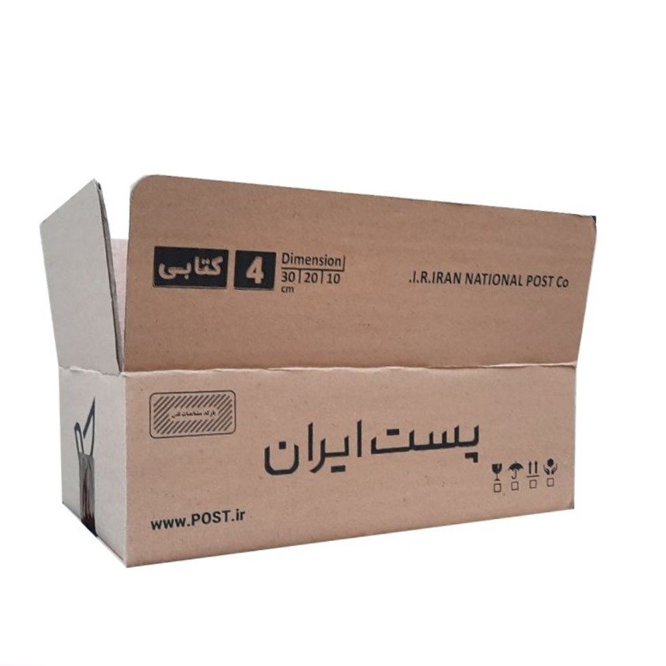 کارتن پستی سایز 4 کتابی ( 40 عددی)