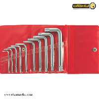 ست آچار آلن ستاره ای ایت کوتاه 10 عددی مدل TXL-10