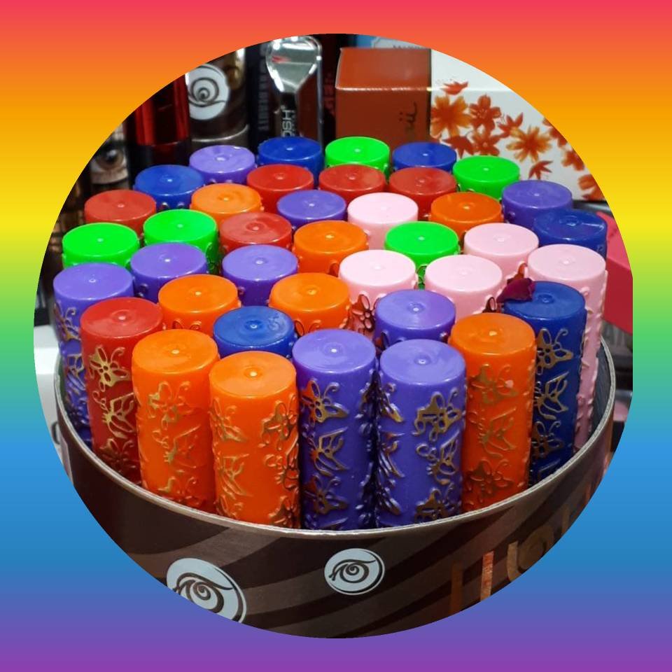 رژ لب مکه ای  پک 50 عددی ((((280000  تومان )))) رژ جادویی و سحر آمیز 