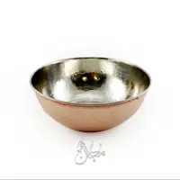 کاسه مسی آبگوشت خوری زنجان طرح سنتی- 220 گرم
