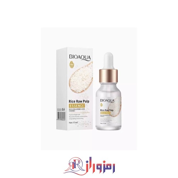 سرم صورت برنج بیواکوا bioaqua حجم 15 میل