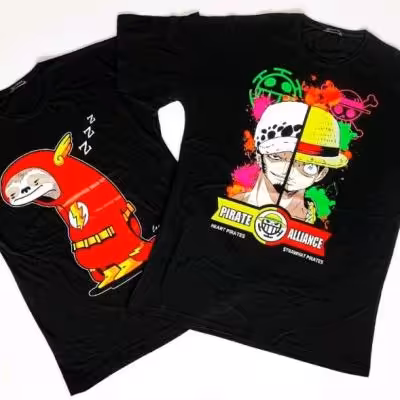 تیشرت اسپورت لش زنانه و مردانه چاپ دار