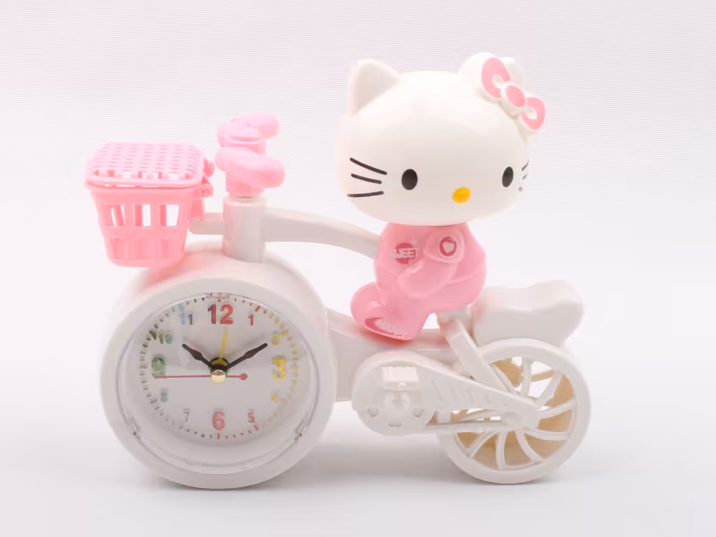 ساعت رومیزی کیتی Hello kitty