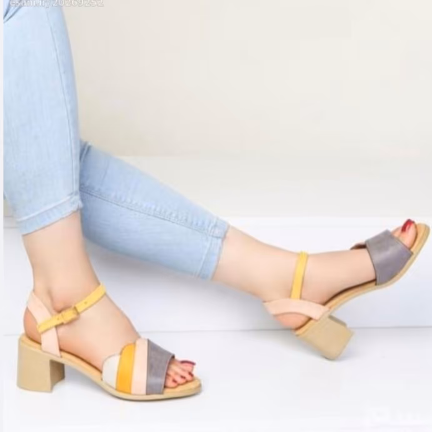 صندل زنانه رنگینکمان