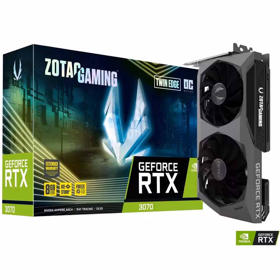 کارت گرافیک ZOTAC RTX 3070 Twin Edge OC 8GB