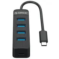هاب 4 پورت TypC اوریکو  TWC3-4A-BK-EP