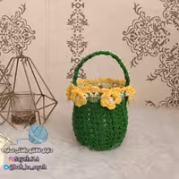 جا شکلاتی بافتنی