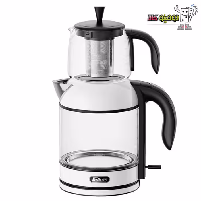 خرید چای ساز روهمی فلر مدل TS 286 شیشه ای سفید / قرمز - دومینو کالا