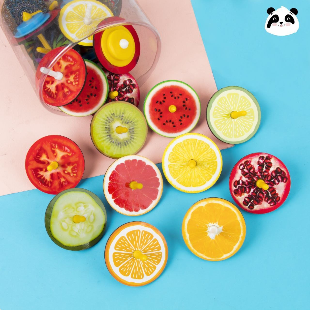 فرفره چوبی در سه طرح پک 40 عددی