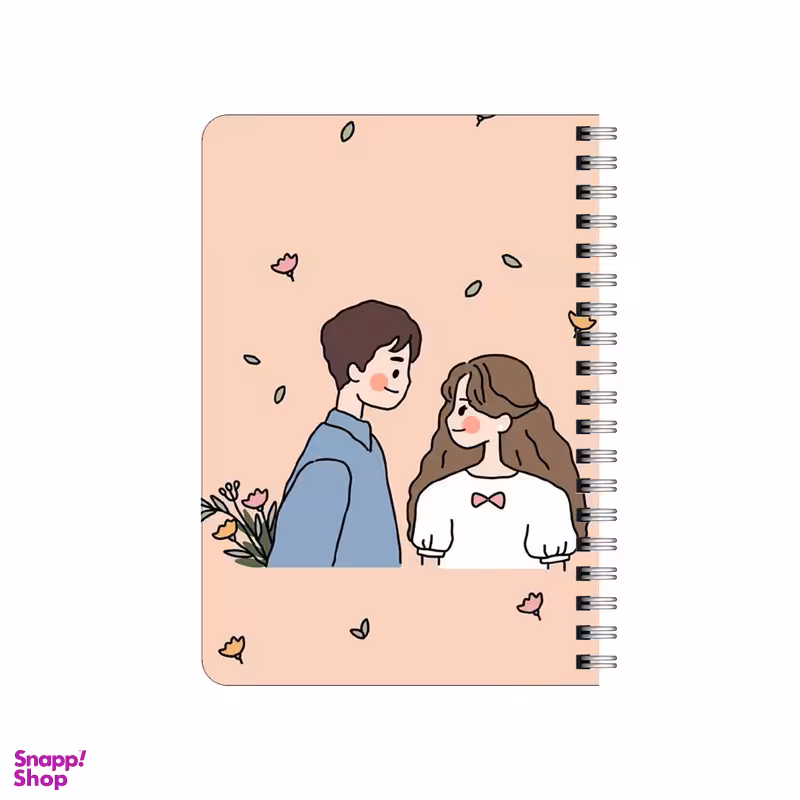 دفترچه یادداشت بامبیلیپ مدل چوبی طرح دسته گل سورپرایز کد 5466916