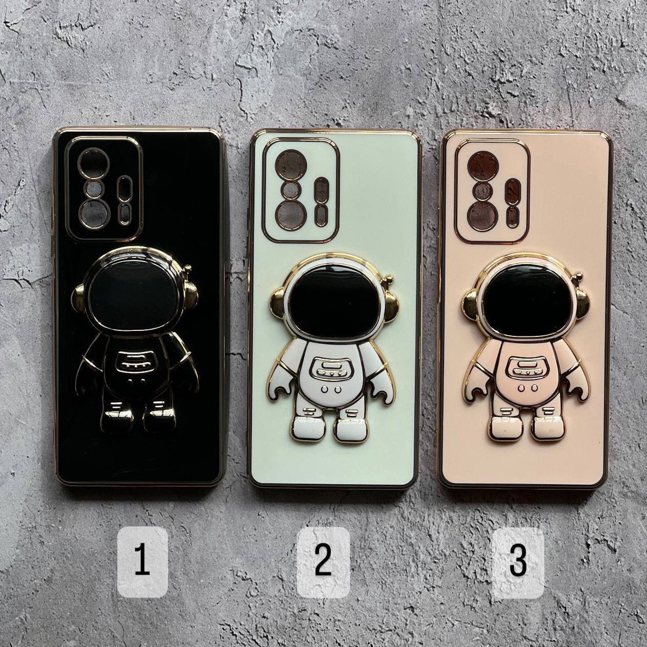 قاب گوشی سامسونگ آیفون شیائومی  فضانورد استندشو 