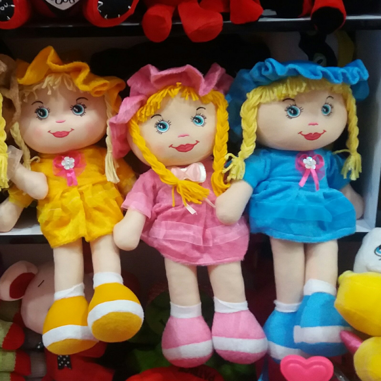 عروسک دخترموبافت2