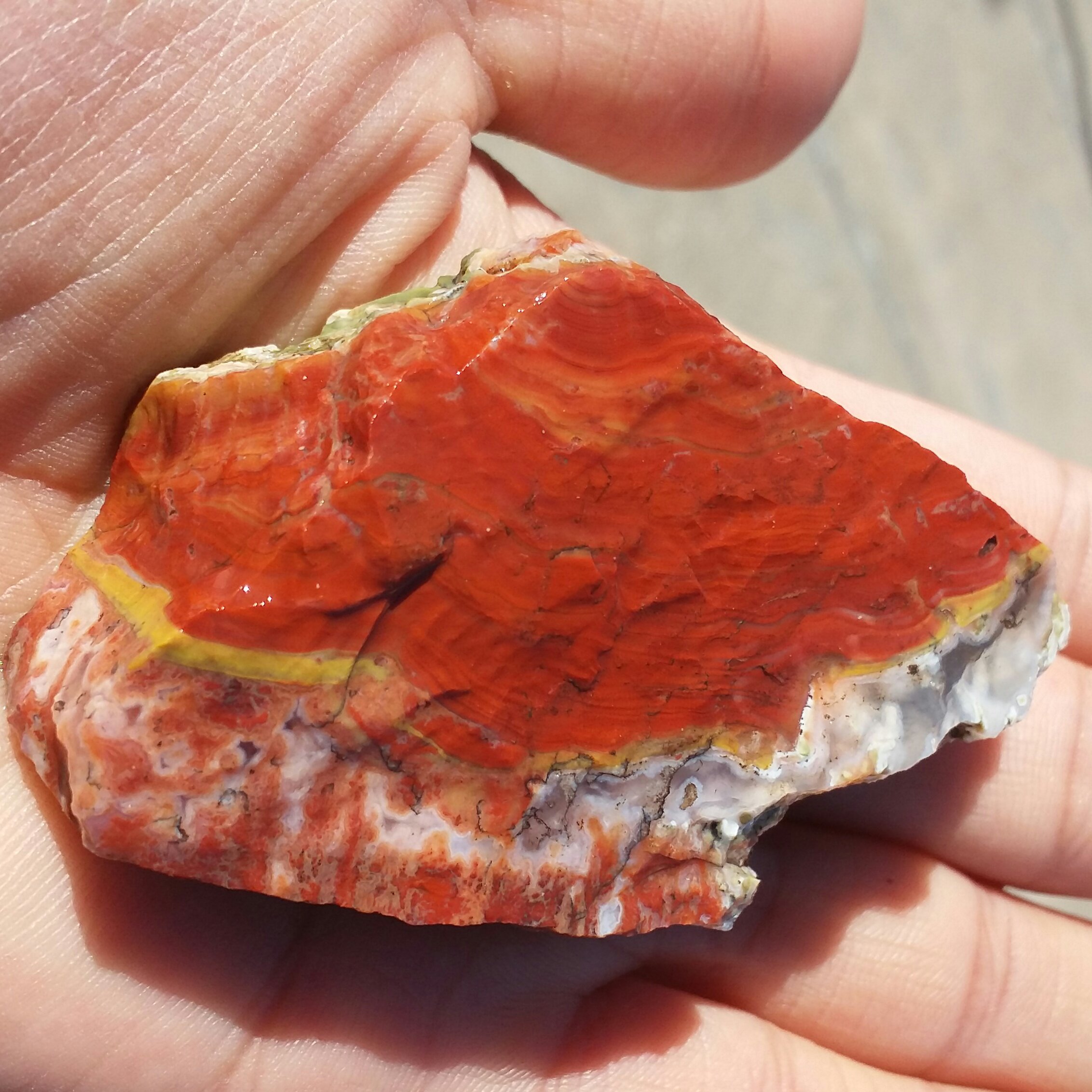 سنگ راف جاسپر منظره سرخ یا جاسپر خون صد در صد طبیعی خاص بی نظییییر