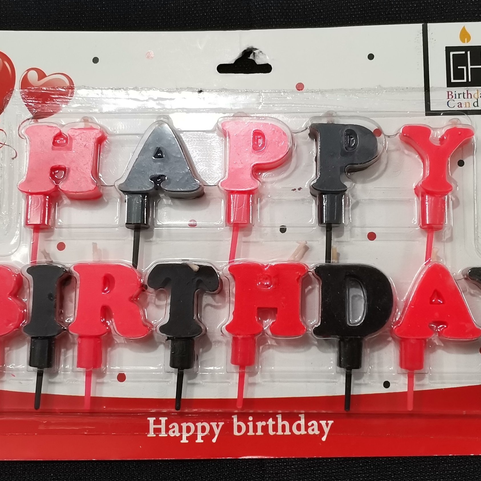 شمع رو کیکی هپی 