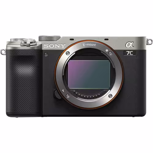 بدنه دوربین بدون آینه سونی Sony a7C Mirrorless Camera Silver