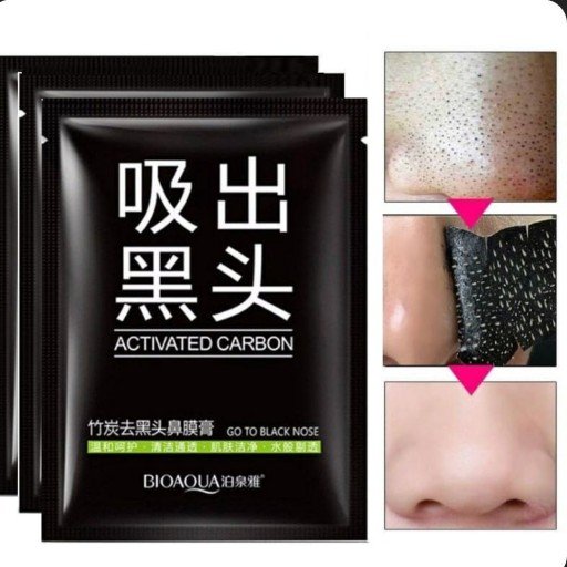 بسته 10 عددی ماسک پاکسازی جوش سرسیاه بینی حاوی زغال بامبو  