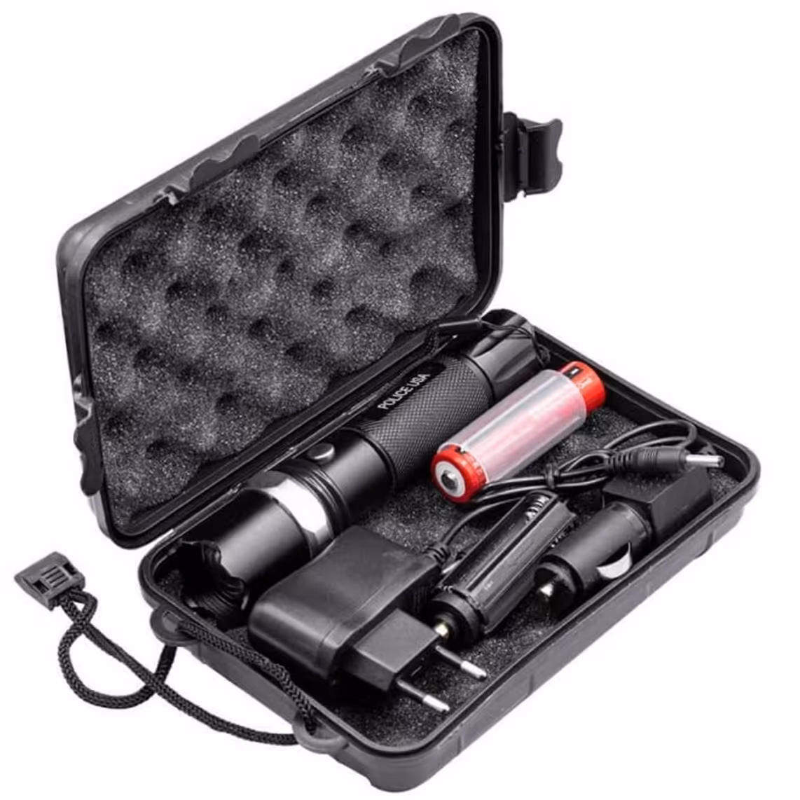  چراغ قوه شارژی شکاری آمریکایی با برد 300 متر کد 1562