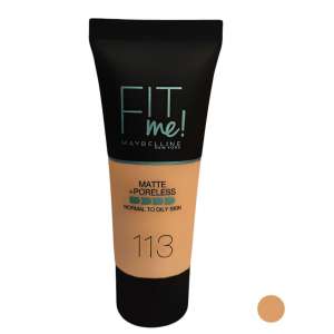 میبلین کرم پودر مدل Fit Me شماره 113