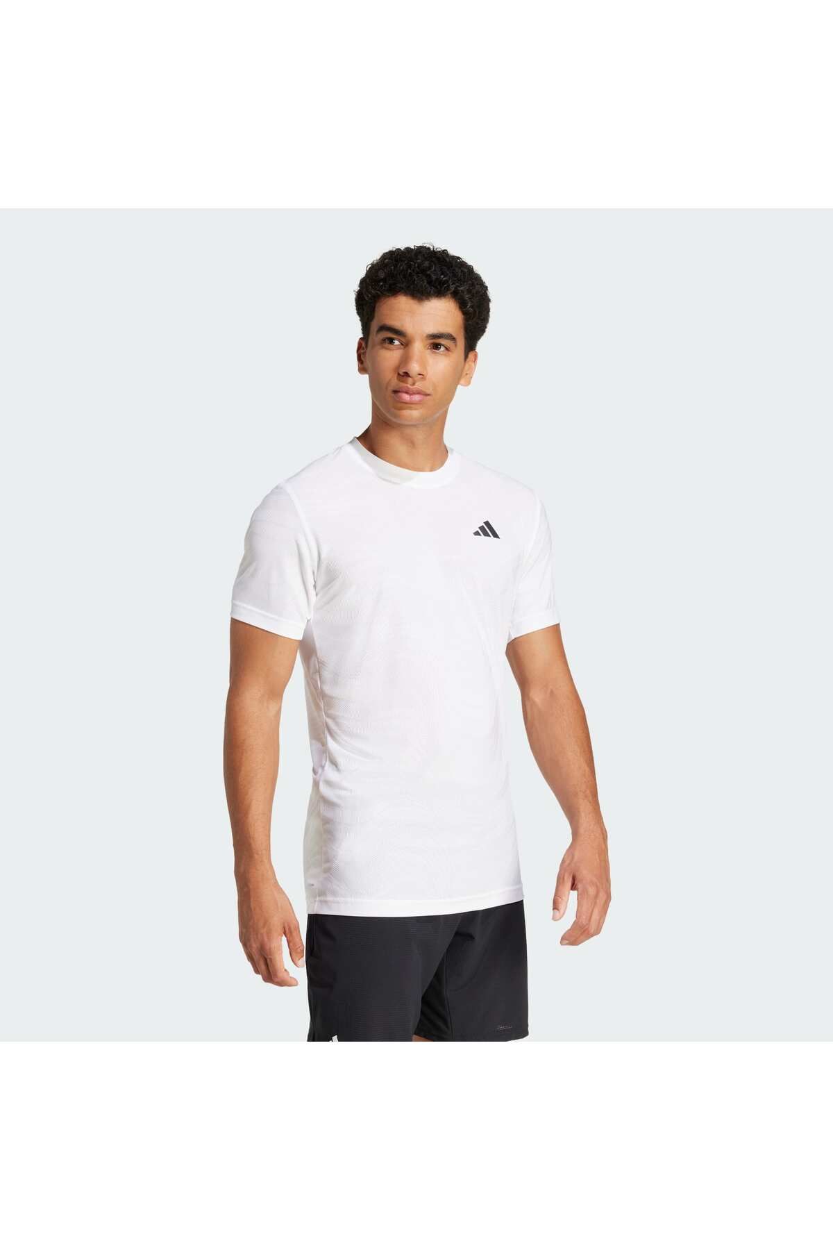 تی شرت سفید مردانه PRO   T اورجینال adidas