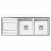 سینک ظرفشویی روکار فانتزی مدل 2073 ایلیا استیل