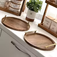 سینی چوبی وکیوم گرد بزرگ 