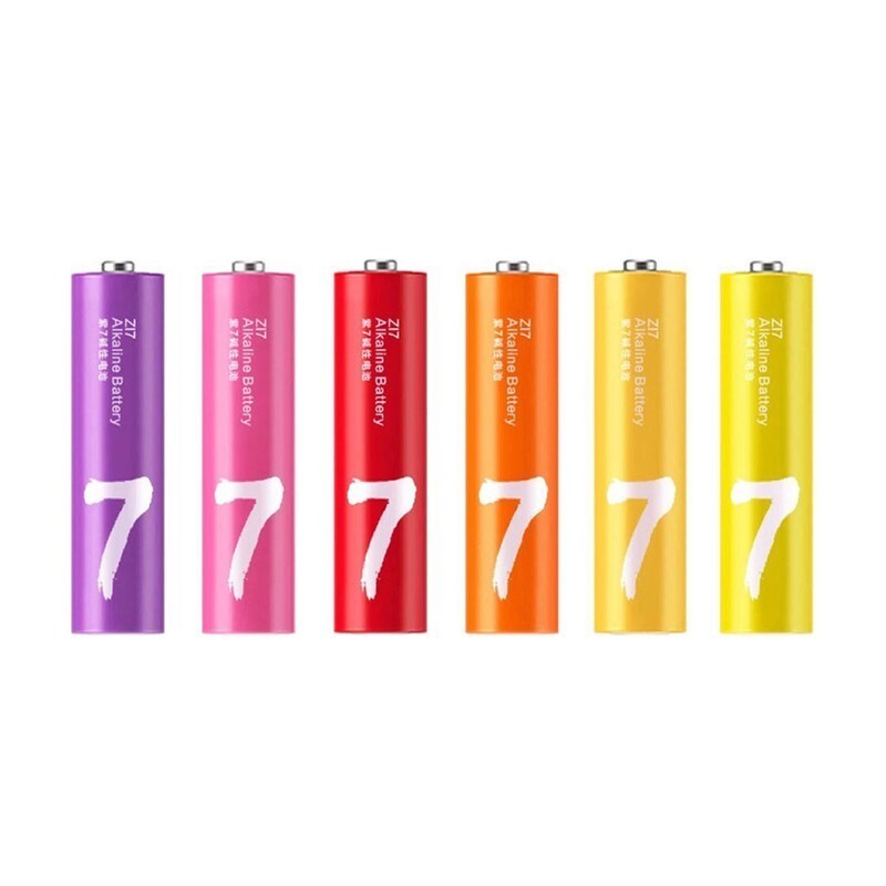 باتری نیم قلمی شیائومی مدل ZI7-6 بسته 6 عددی