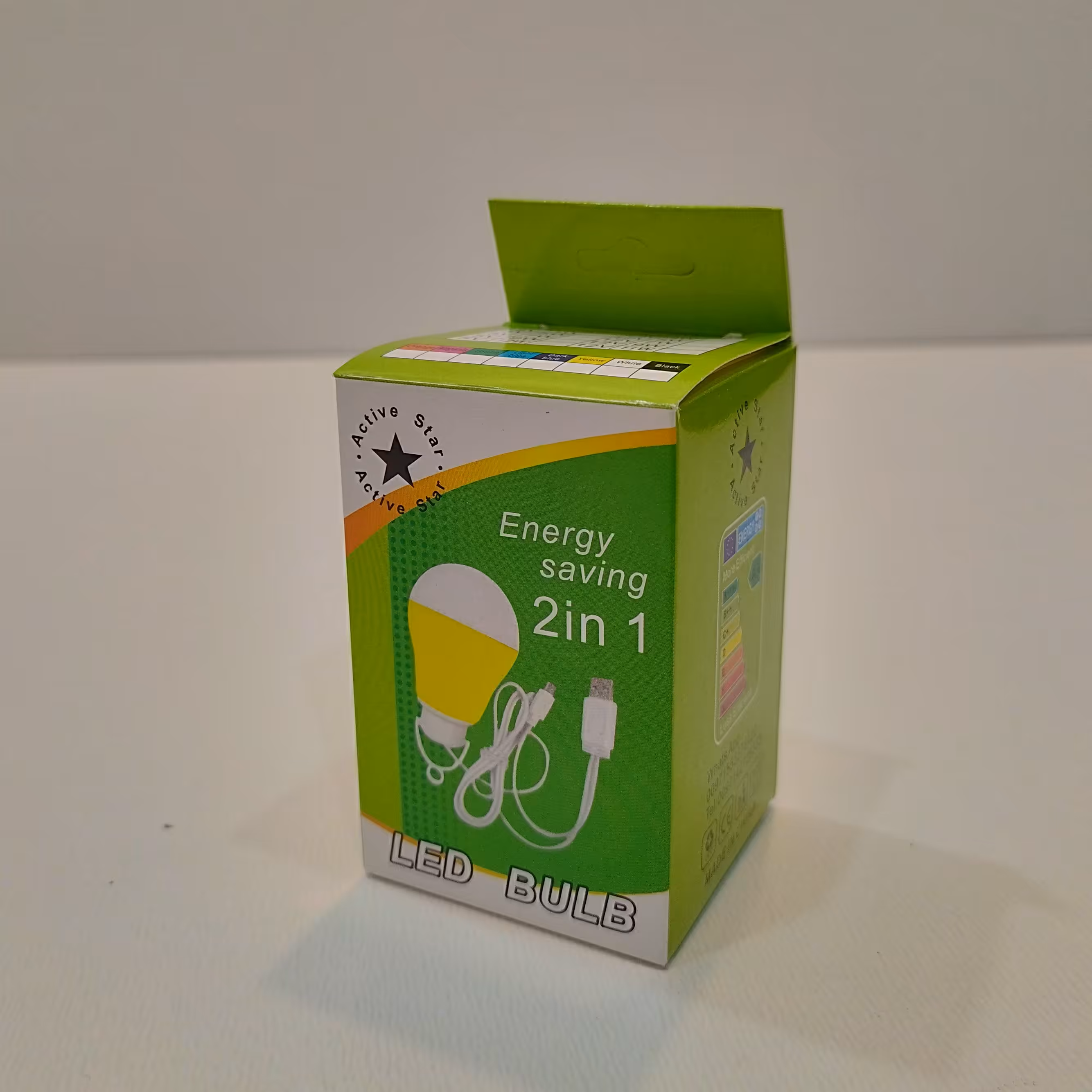 لامپ کمپی  دو پورت 5ولتی سیار خیلی سبک و پرنور