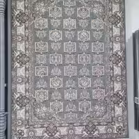 فرش پاتریس 1200شانه  طرح رقصان طوسی 6متری