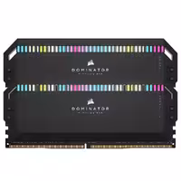 رم کامپیوتر کورسیر Corsair Dominator Platinum RGB 64GB (2×32GB) DDR5 5200MHz CL40
