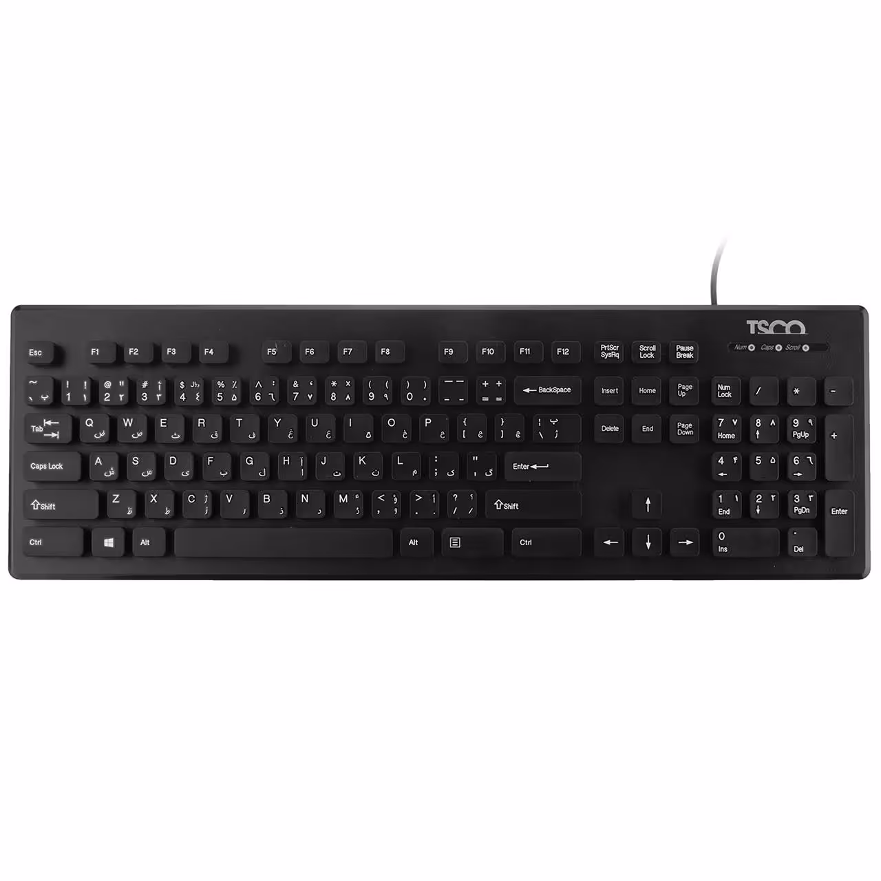 کیبورد تسکو مدل TK8022 با حروف فارسی