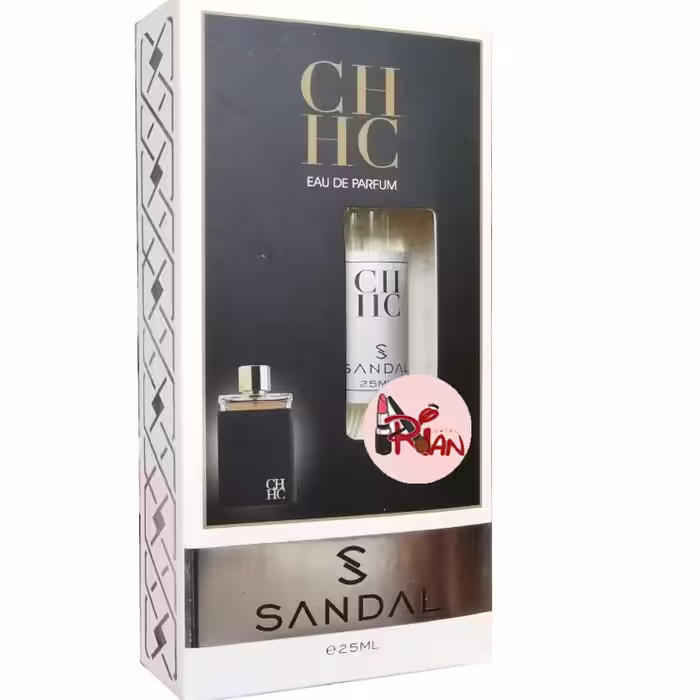عطر جیبی مردانه صندل مدل سی اچ حجم 25 میلی لیتر