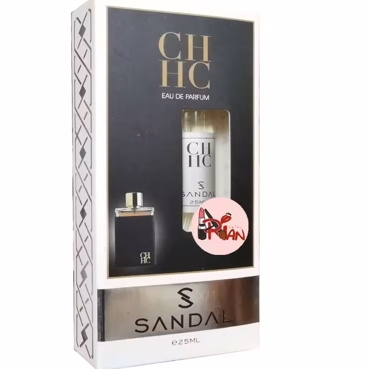 عطر جیبی مردانه صندل مدل سی اچ حجم 25 میلی لیتر