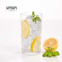 لیوان شیشه ای 3 عددی لیمون کد 2217