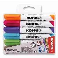 ماژیک وایت برد رنگی 6 عددی کورس