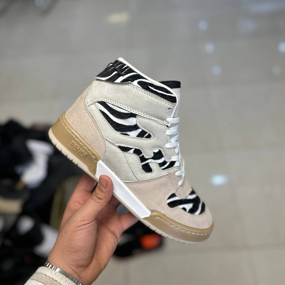 کفش کتونی ساقدار نایک فندی دور دوخت