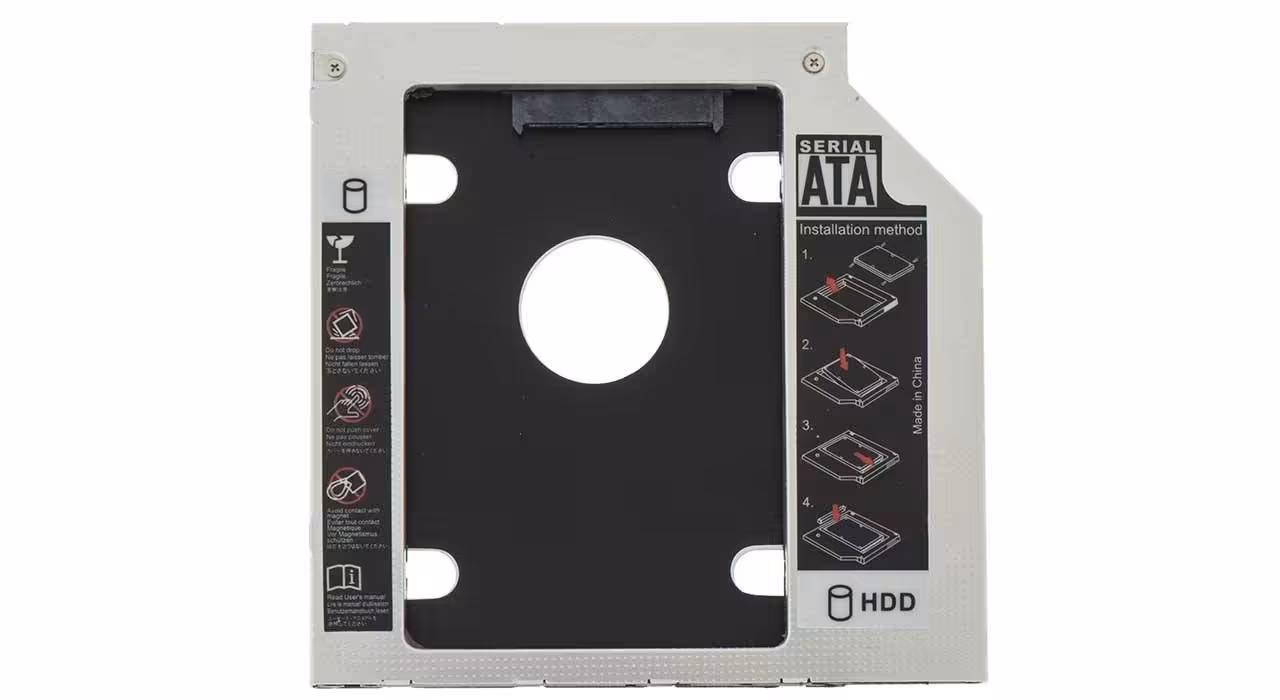 براکت هارد اینترنال مدل 12.7 hdd caddy