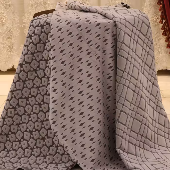 پارچه مخمل ترک مناسب استفاده برای مبلمان اداری خانگی (5) در طرح و رنگهای متنوع