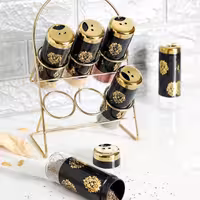 ست جای ادویه 7 پارچه رزمن طرح فلاور