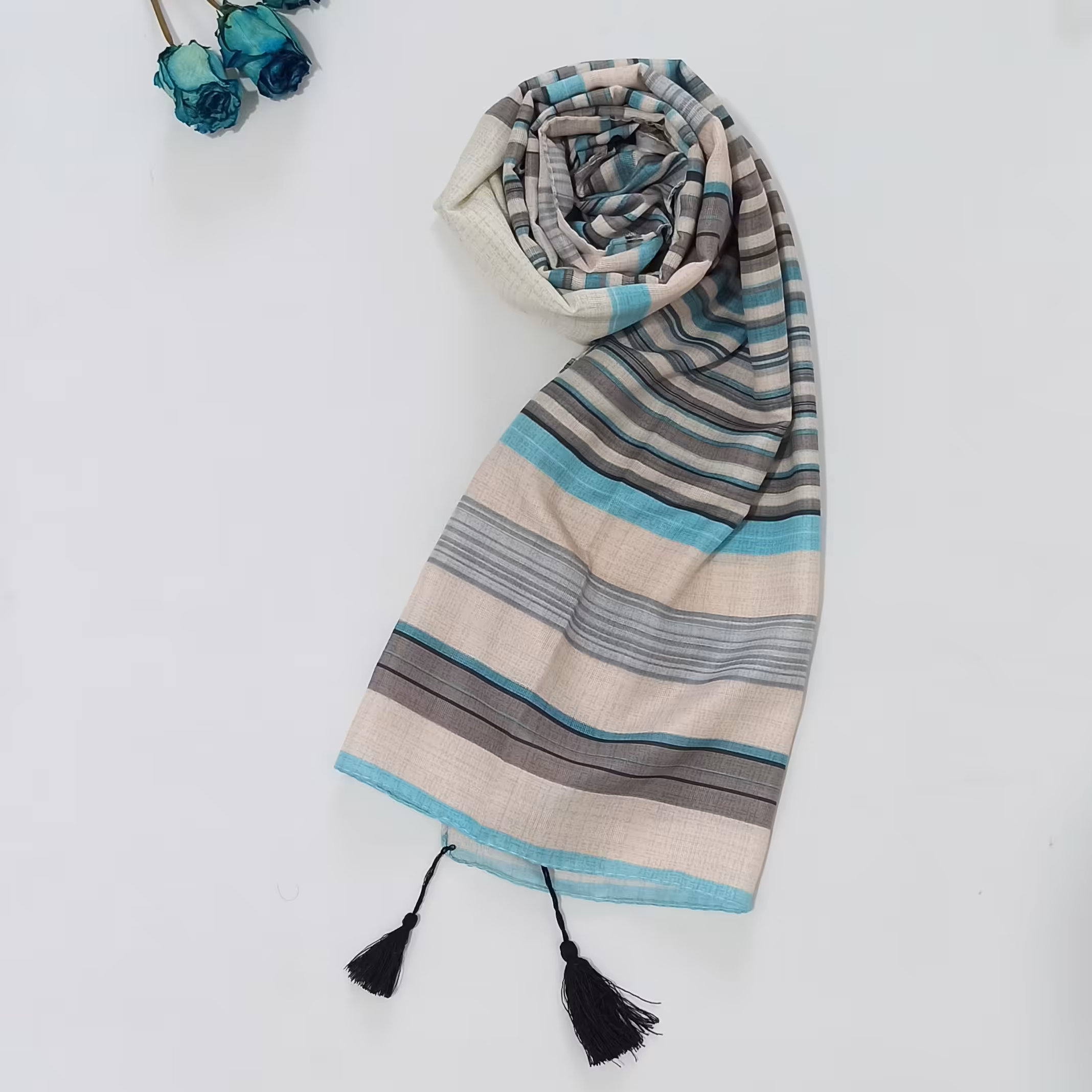 شال نخی راه راه