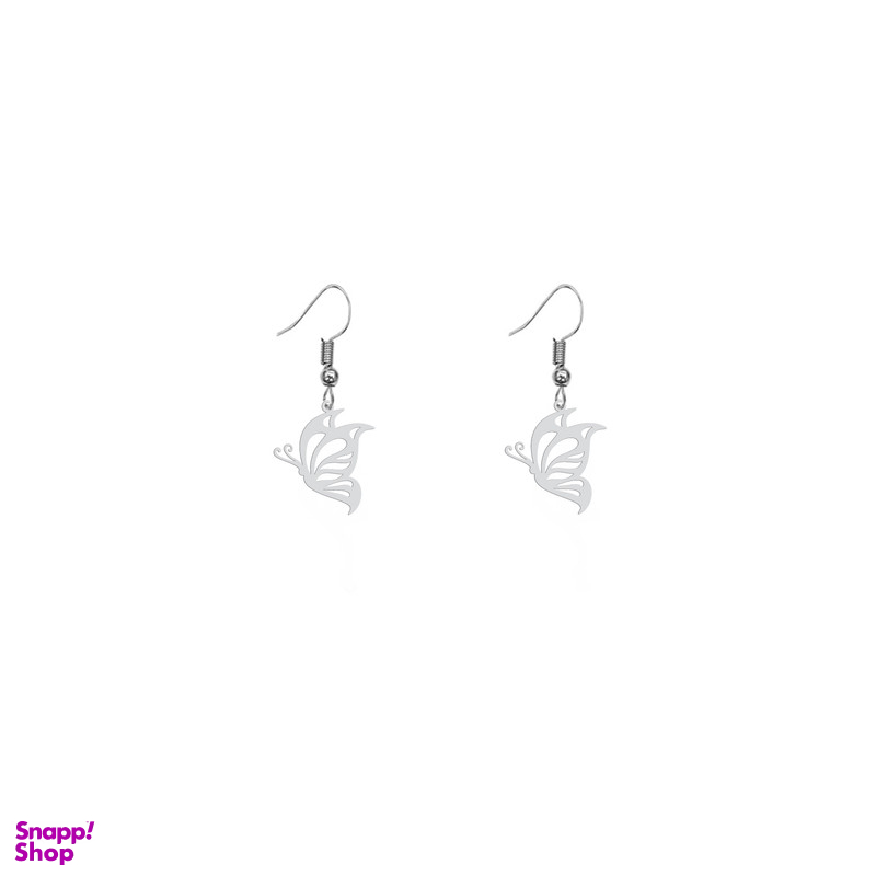 گوشواره زنانه هایکا طرح پروانه مدل ha-351