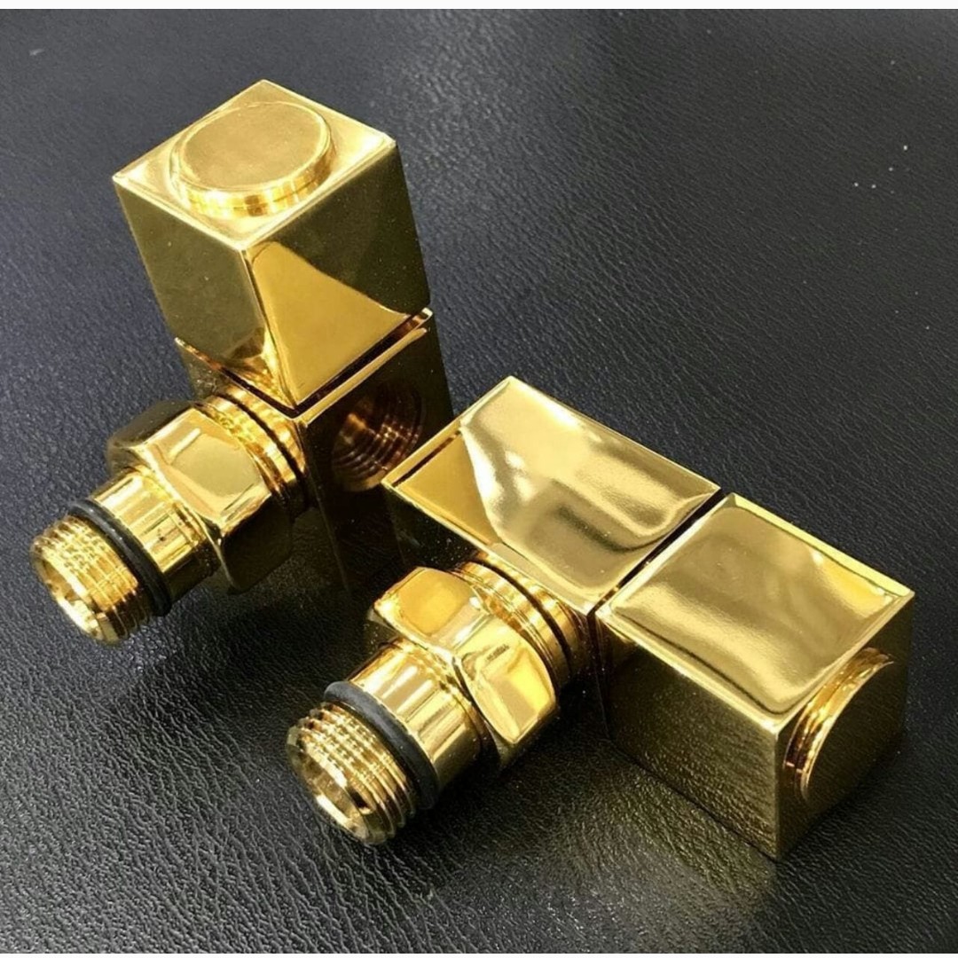 شیرحوله خشک کن فلت طلایی رنگ 