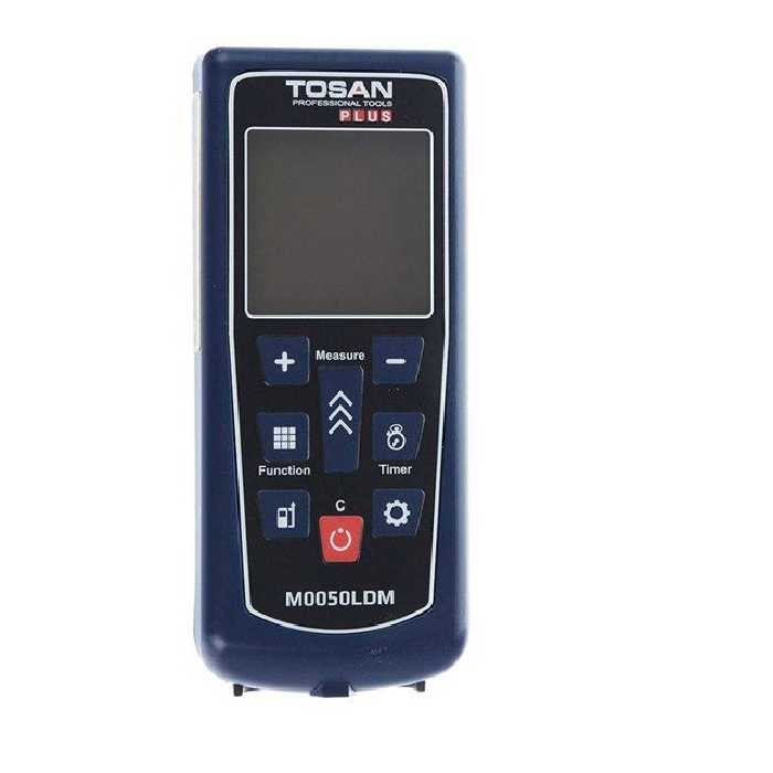 متر لیزری 50 متری توسن سری پلاس مدل M0050 LDM