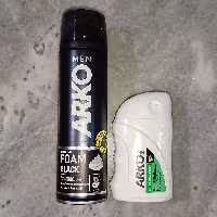 فوم اصلاح آرکو حجم 200میلی لیتر به همراه افتر شیو آرگو حجم150میلی لیتر