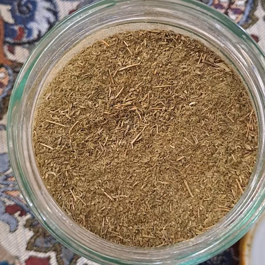 پودر آویشن کوهی ( 1402 ) . ناخالصی نداره. تمیزه. با کیفیت -  تعداد محدود شارژ شده و تموم بشه میشه برای سال بعد