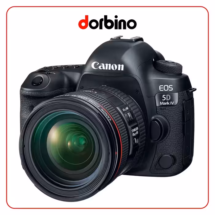 دوربین عکاسی کانن Canon EOS 5D Mark IV DSLR Camera with 24-70mm f/4L Lens - فروشگاه دوربین دوربینو