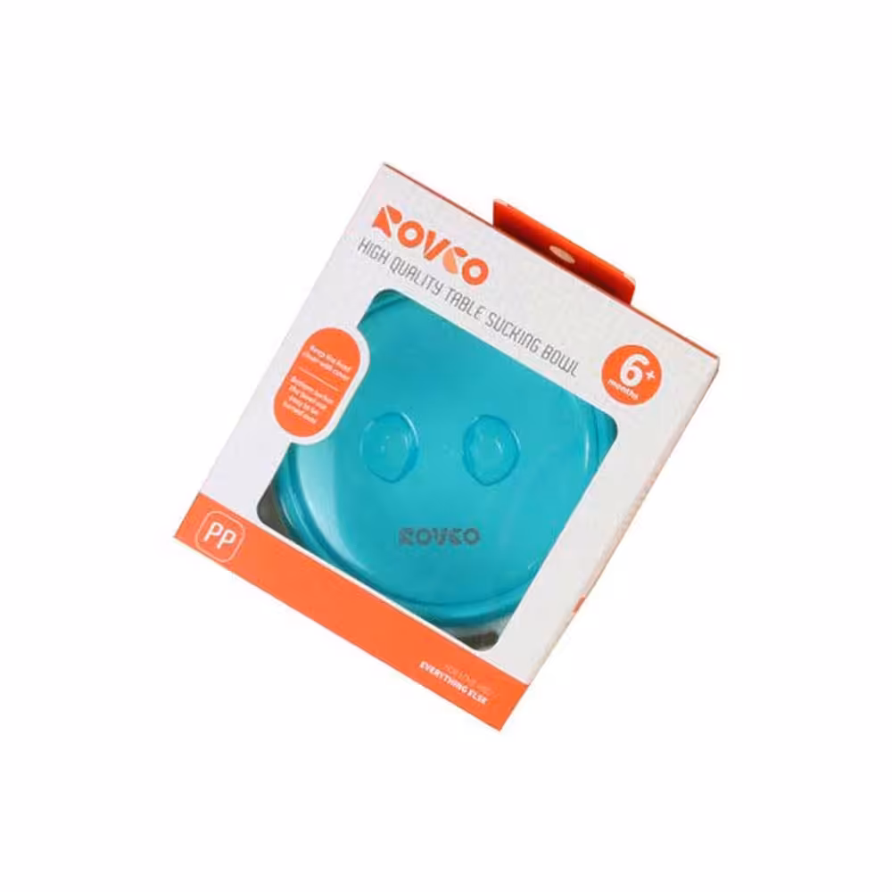 ظرف غذای کودک رووکو Rovco سبز آبی
