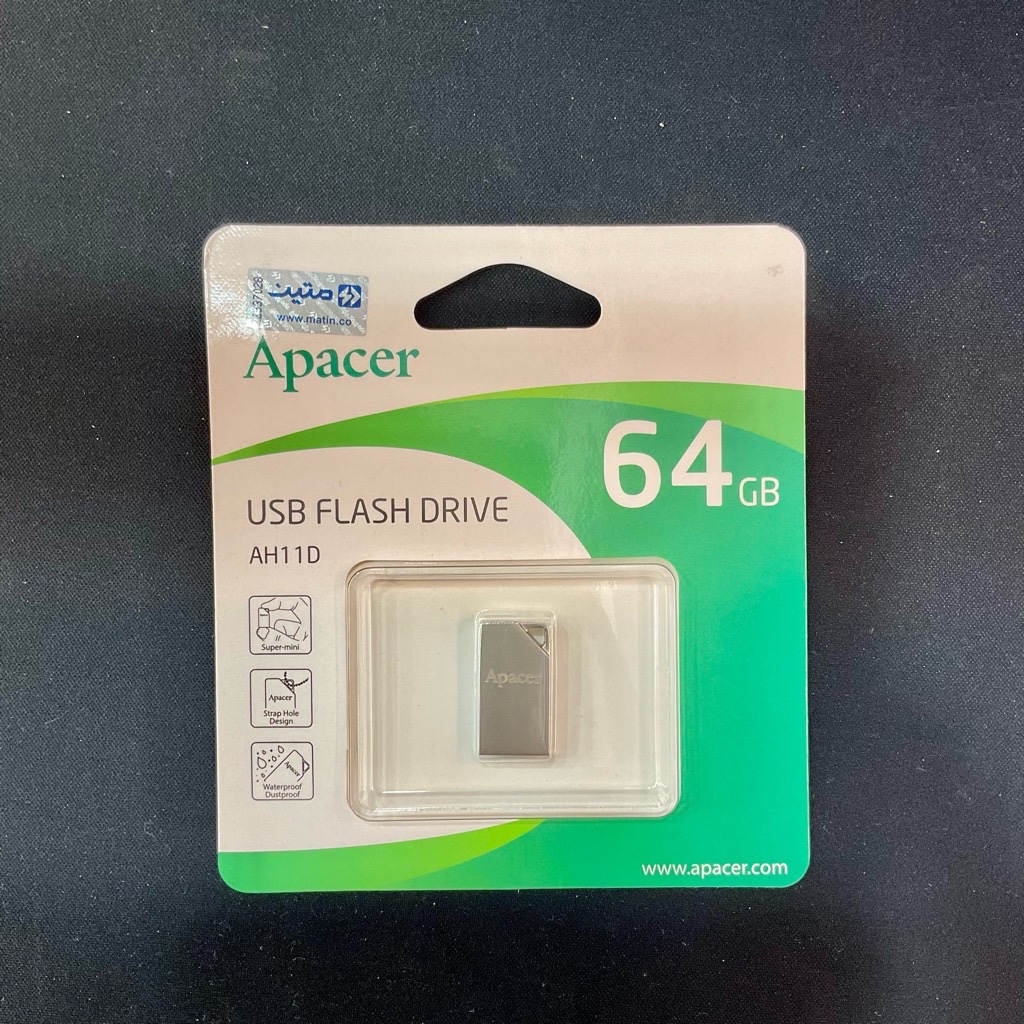 فلش مموری 64 گیگ Apacer  USB.2 گارانتی متین
